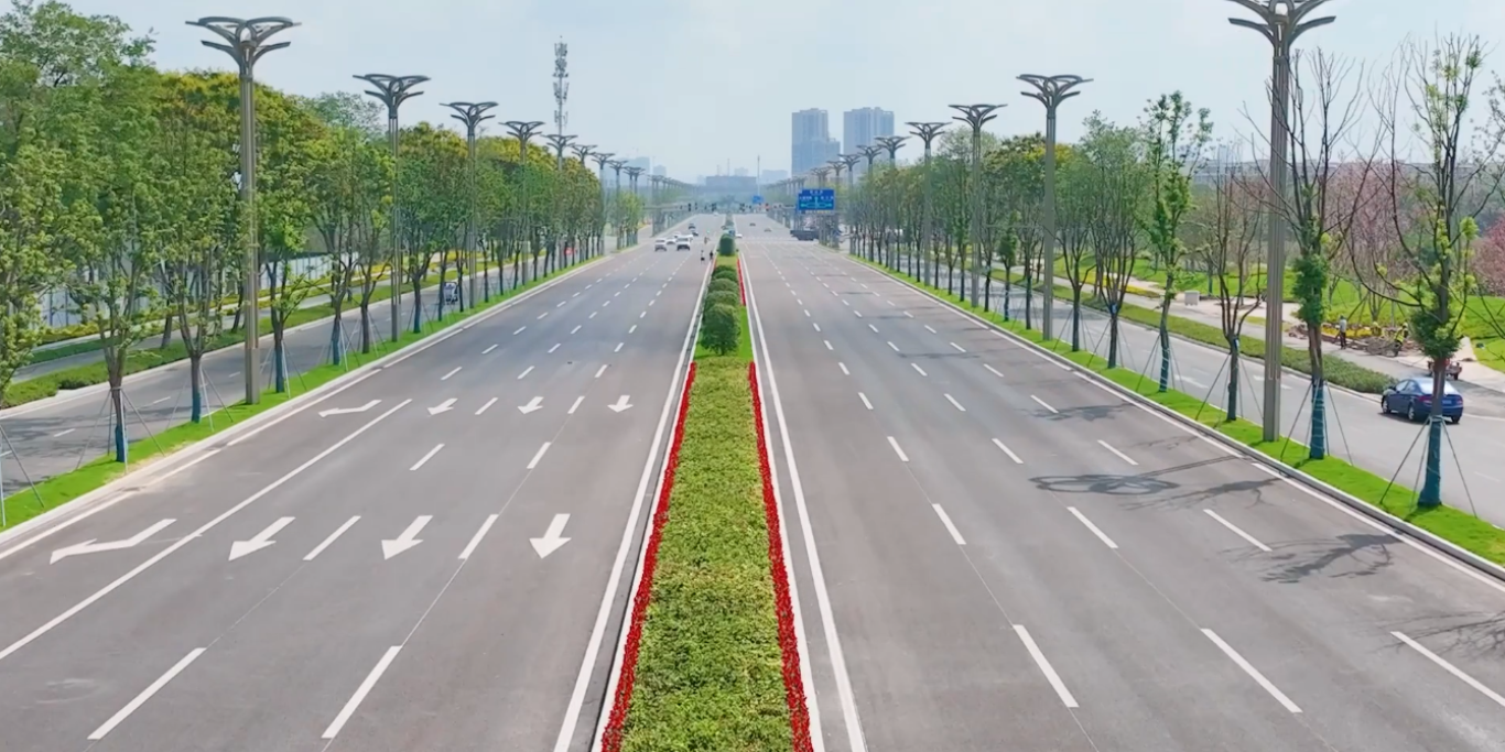 太炫酷啦！德陽首條“智慧道路”試通車！位置在……