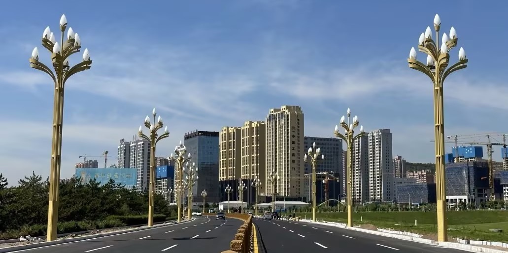 陜西榆林 | 玉蘭燈映府谷，黃河路上璀璨生輝